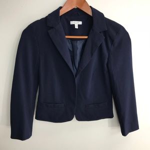 delia's girls navy blue sportcoat xs front pockets